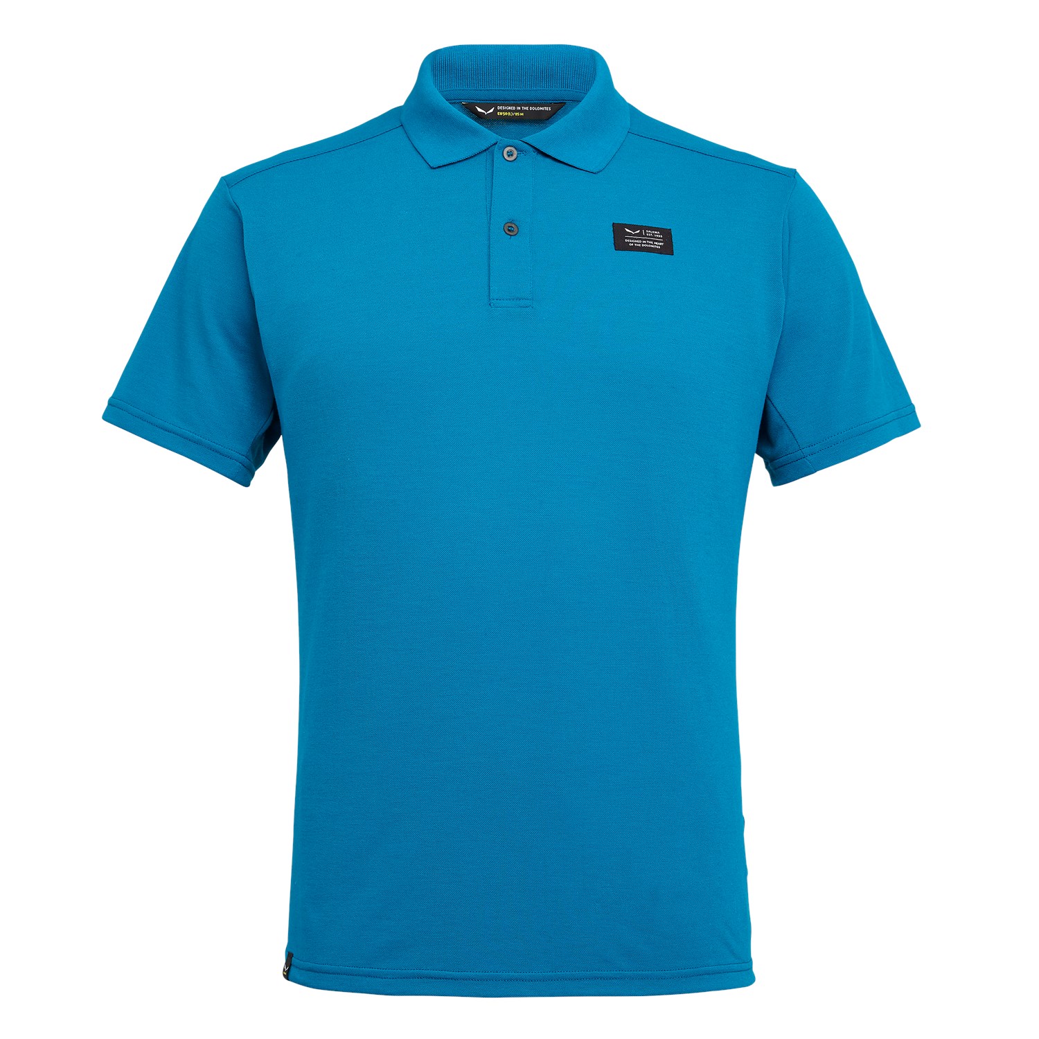 Polo Hombre Chile - Salewa Dri-Release® - Azules - DBWG-57064